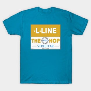 MKE HOP L-Line • Milwaukee Streetcar T-Shirt